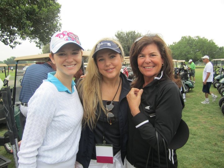 Sarah Drew, Tammy Barr and Kelly Edge at event of Chip in for Charity Golf Tournament