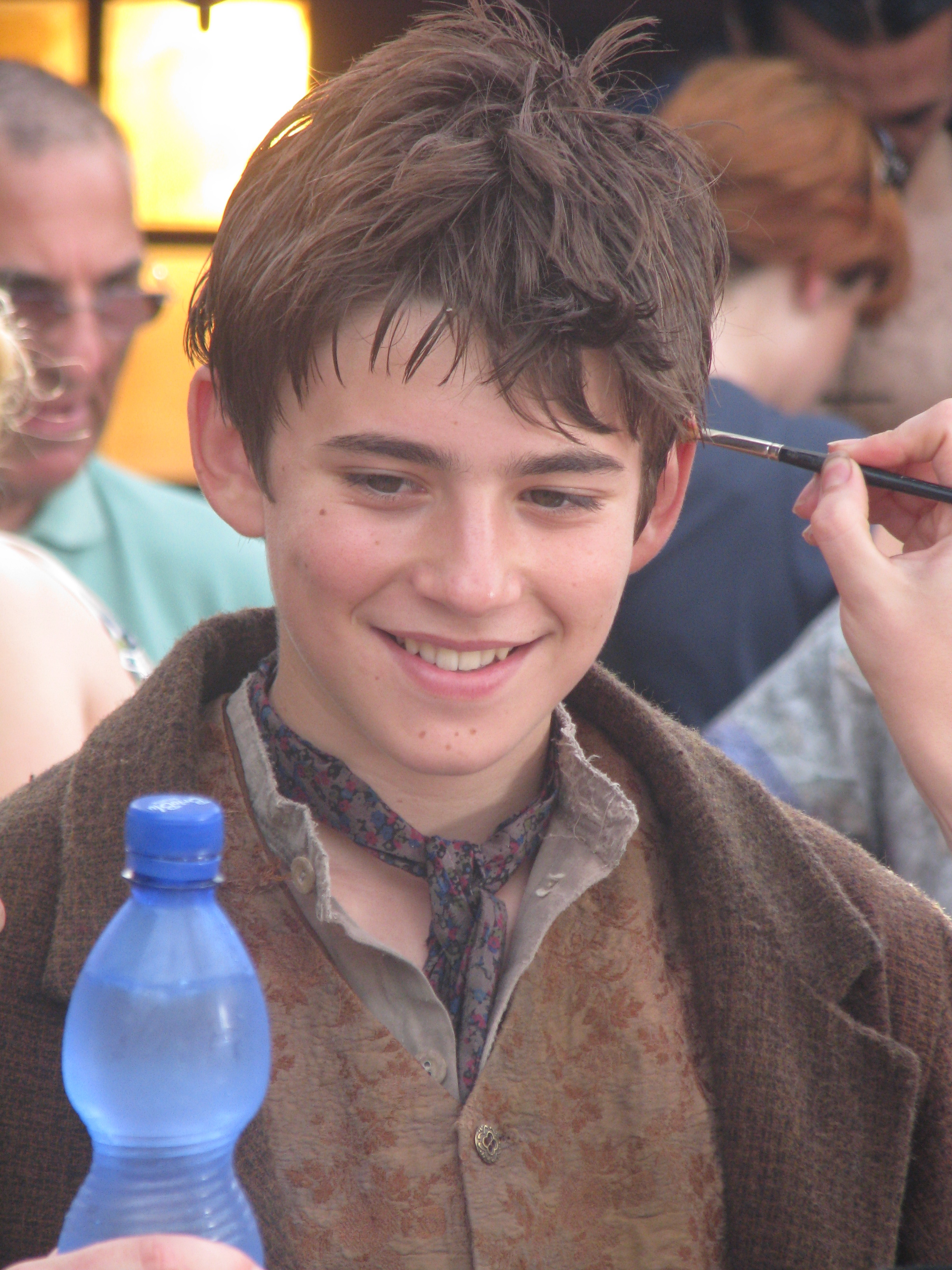 Charlie Rowe as Peter in Neverland 2011