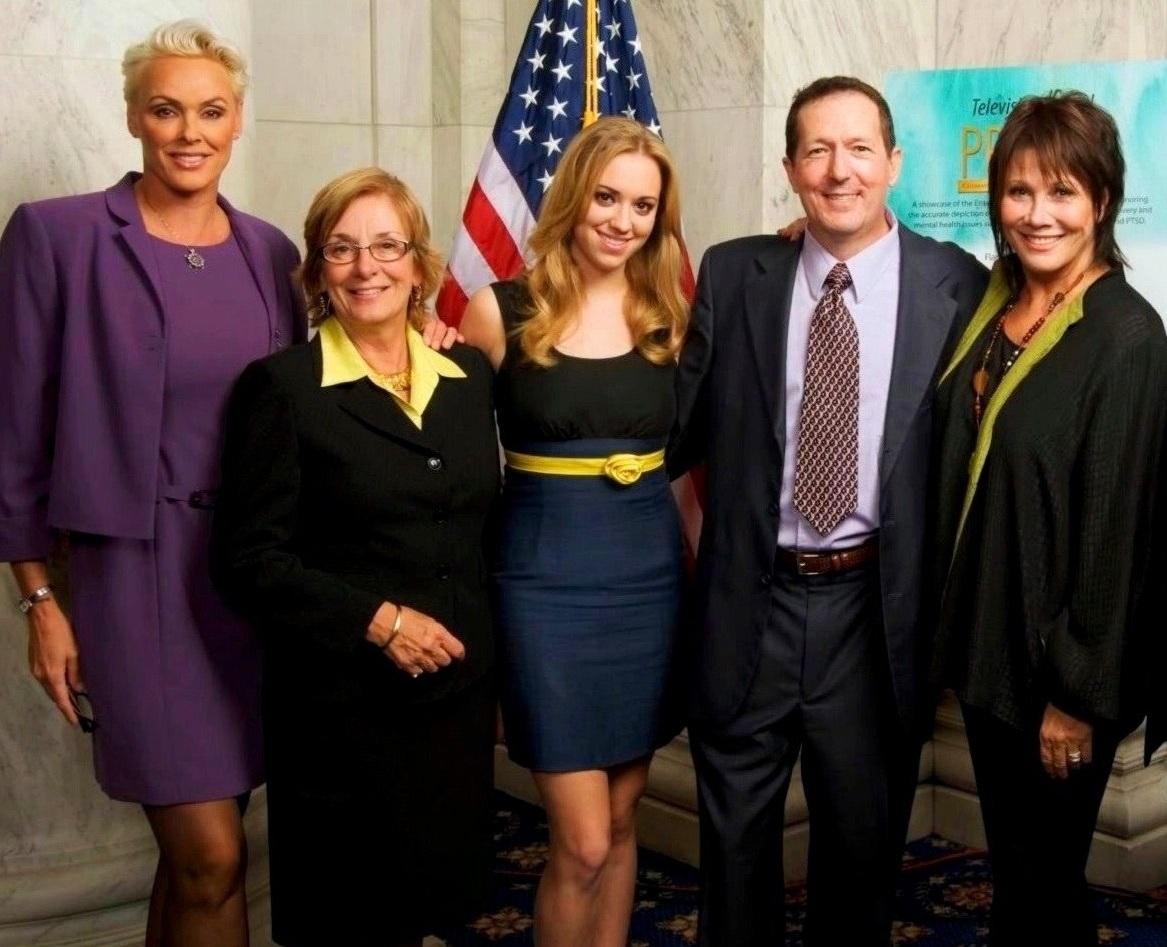 * BRIGITTE NIELSEN (Celebrity Rehab), MARIE DYAK (EIC), ANDREA BOWEN (Desperate Housewives), KENNETH PAULE, MICHELE LEE (Knots Landing) - PRISM Capitol Hill Premiere, Russell Senate Office Building, Washington, DC, Sept. 2008