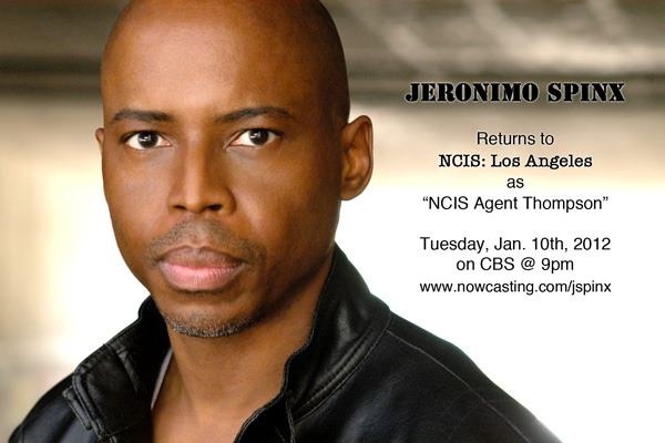 NCIS: Los Angeles Promo Card, for my second appearance on the show as AGENT THOMPSON