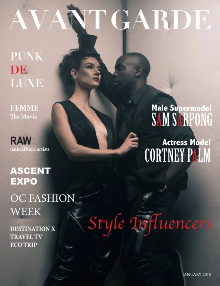 Avant Garde Magazine Cover story with Sam Sargpong