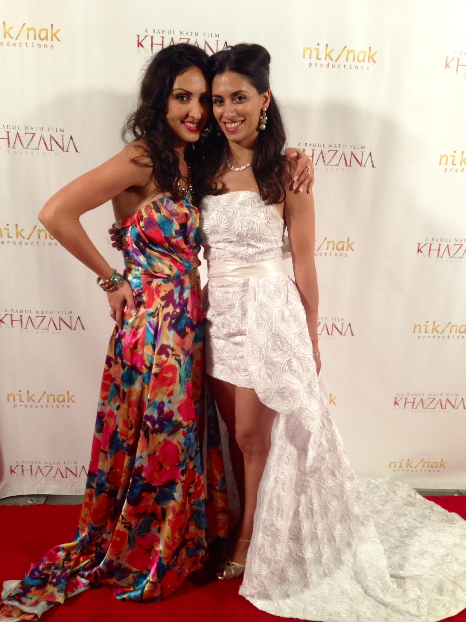 Reem Kadem (left) and Ulka Simone Mohanty (right) at the press screening of 