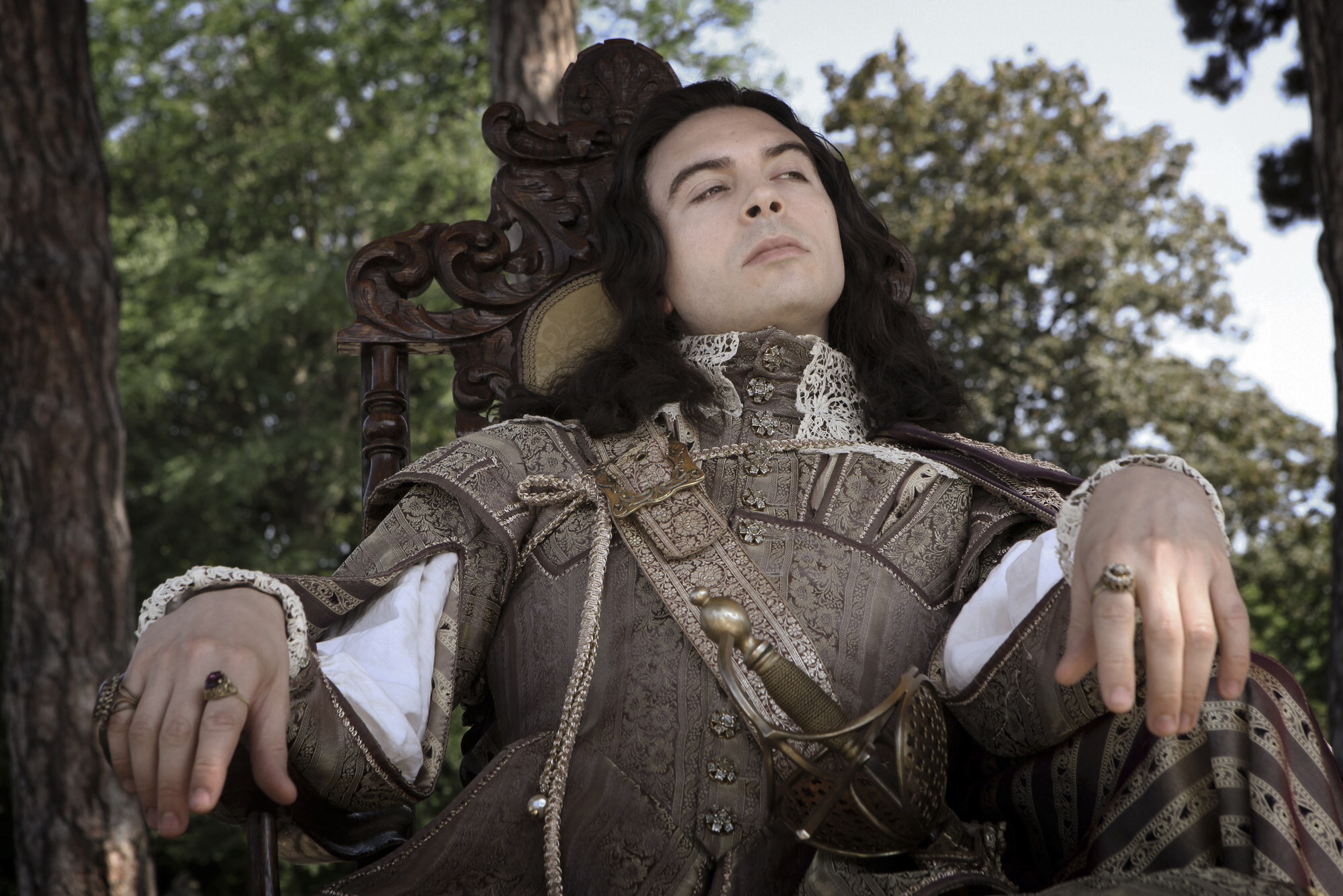 Ryan Gage as Louis XIII in 'The Musketeers'