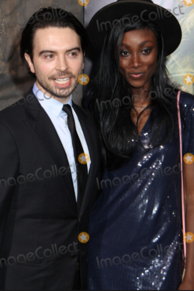 Ryan Gage and Bridgette Amofah The Hobbit: The Desolation of Smaug premiere, Los Angeles.