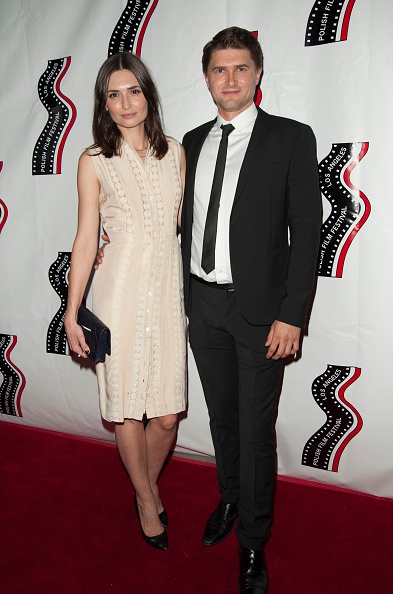 Actress, Karolina Wydra, and Director, Paul Kowalski, attend the opening of the 16th Annual Polish Film Festival