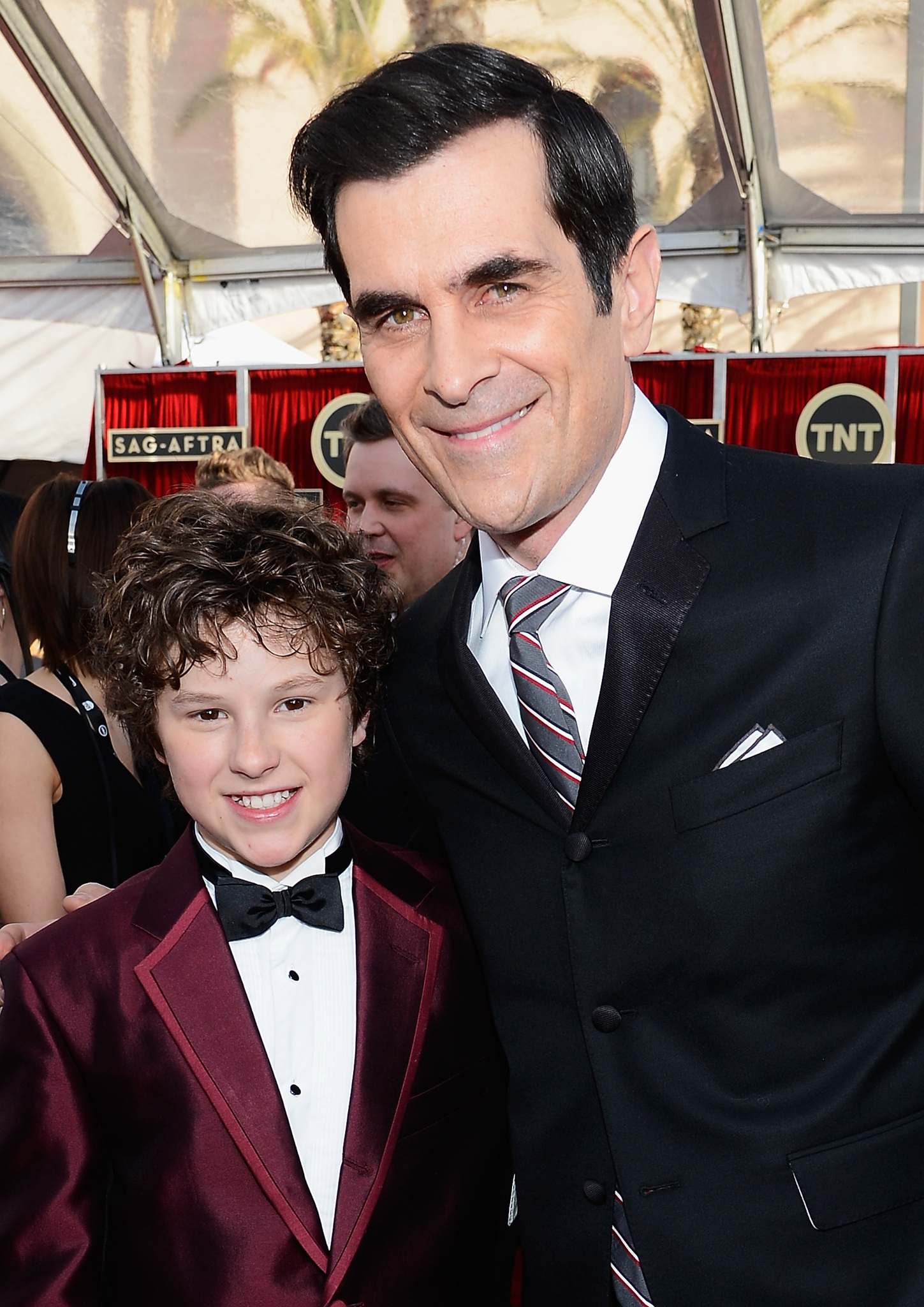 Ty Burrell and Nolan Gould