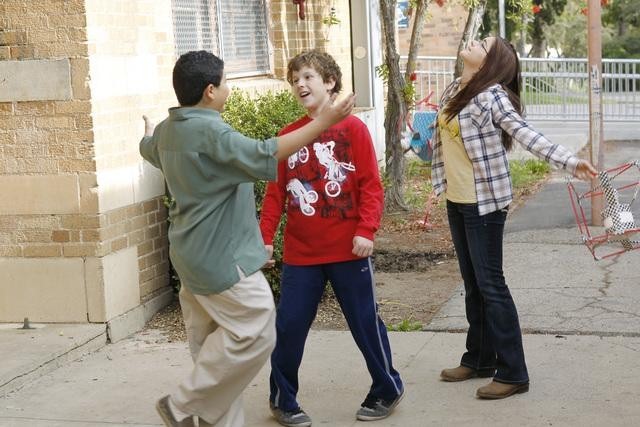 Still of Ariel Winter, Nolan Gould and Rico Rodriguez in Moderni seima (2009)