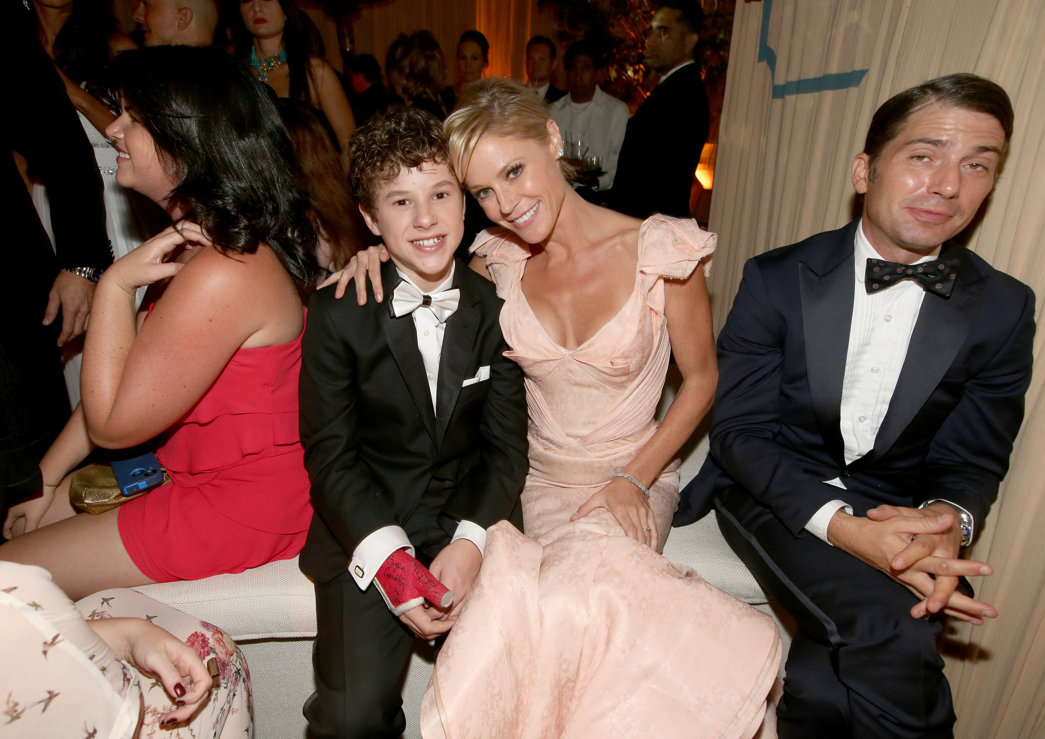 Julie Bowen and Nolan Gould