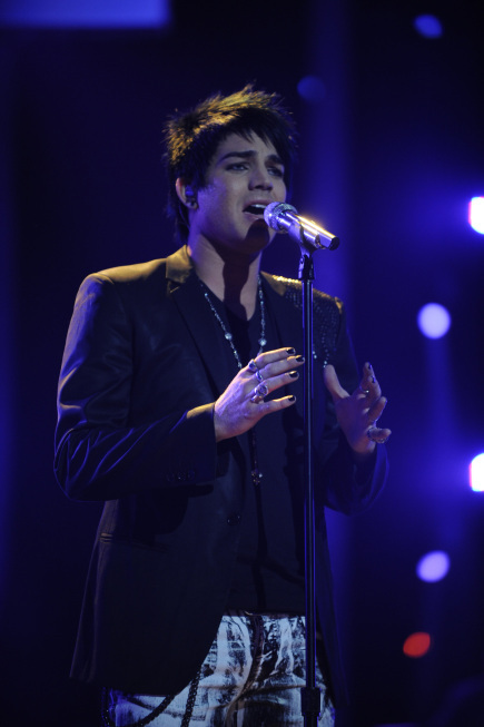 Still of Adam Lambert in American Idol: The Search for a Superstar (2002)