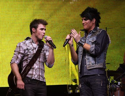 Adam Lambert and Kris Allen