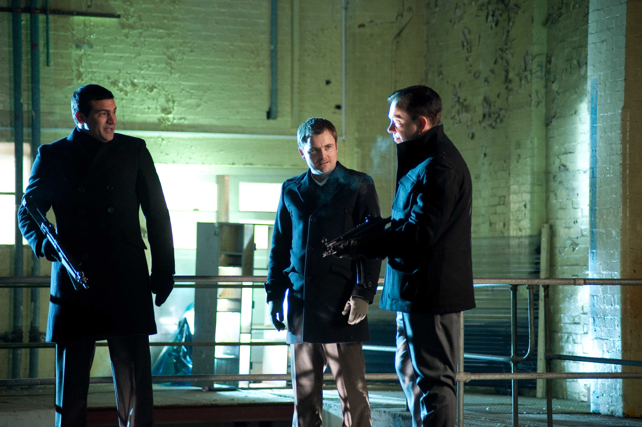 Still of Neil Maskell, Tamer Hassan and Terry Stone in Bonded by Blood (2010)