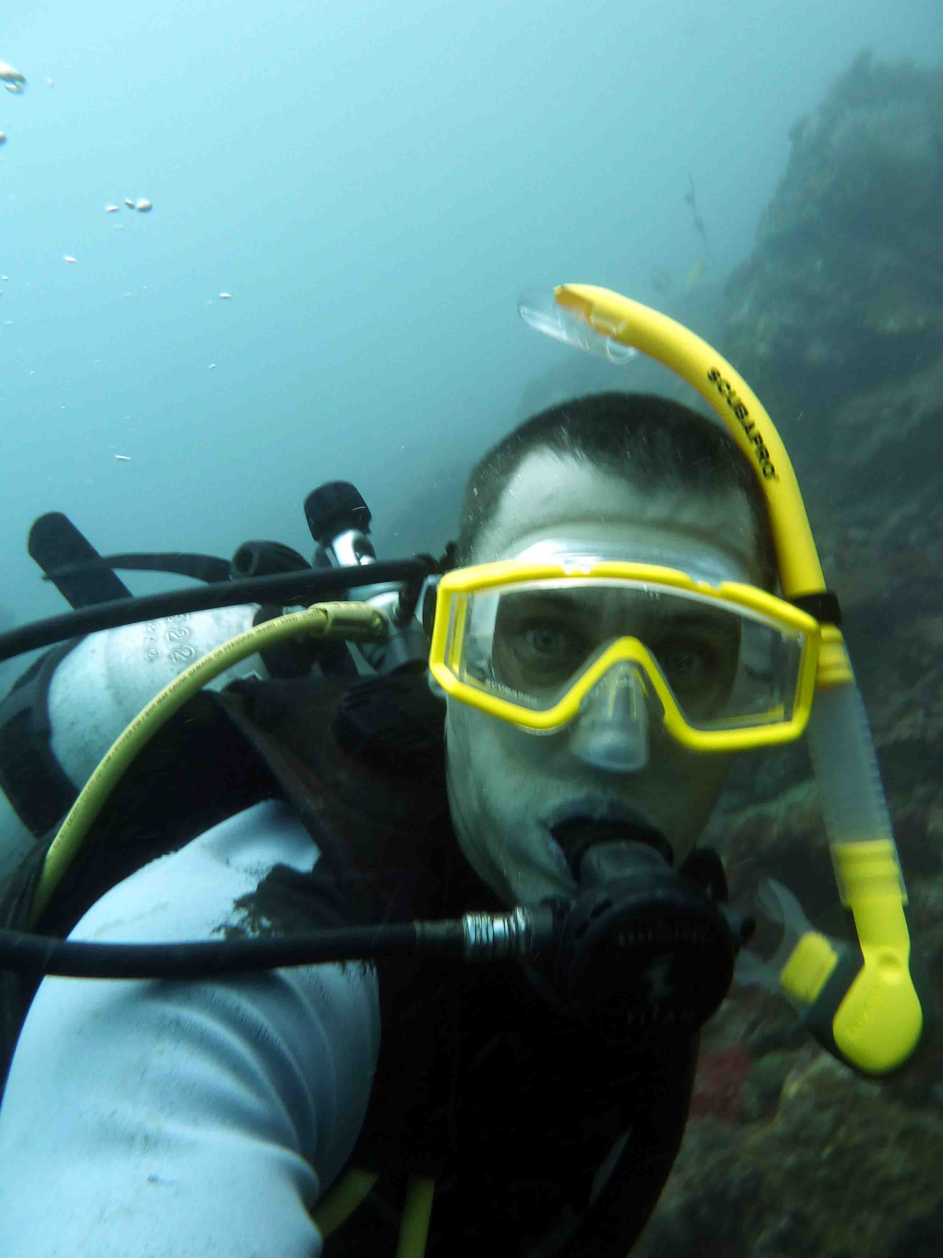 Thailand - Scuba Diving Self-portrait