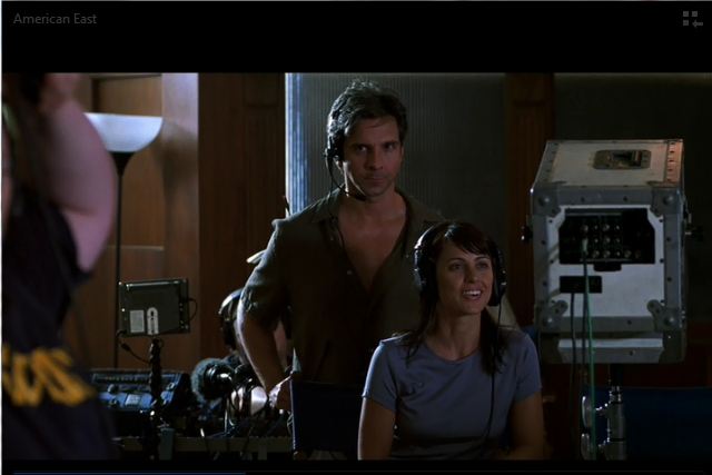 Paul Clausen and Constance Zimmer in AMERICANEAST