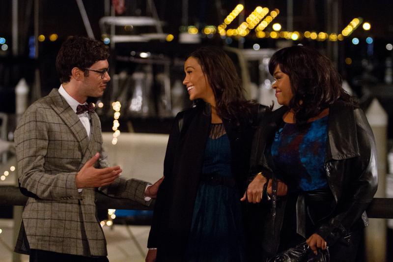 Still of Adam Brody, Jill Scott and Paula Patton in Baggage Claim (2013)