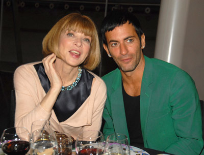 Anna Wintour and Marc Jacobs