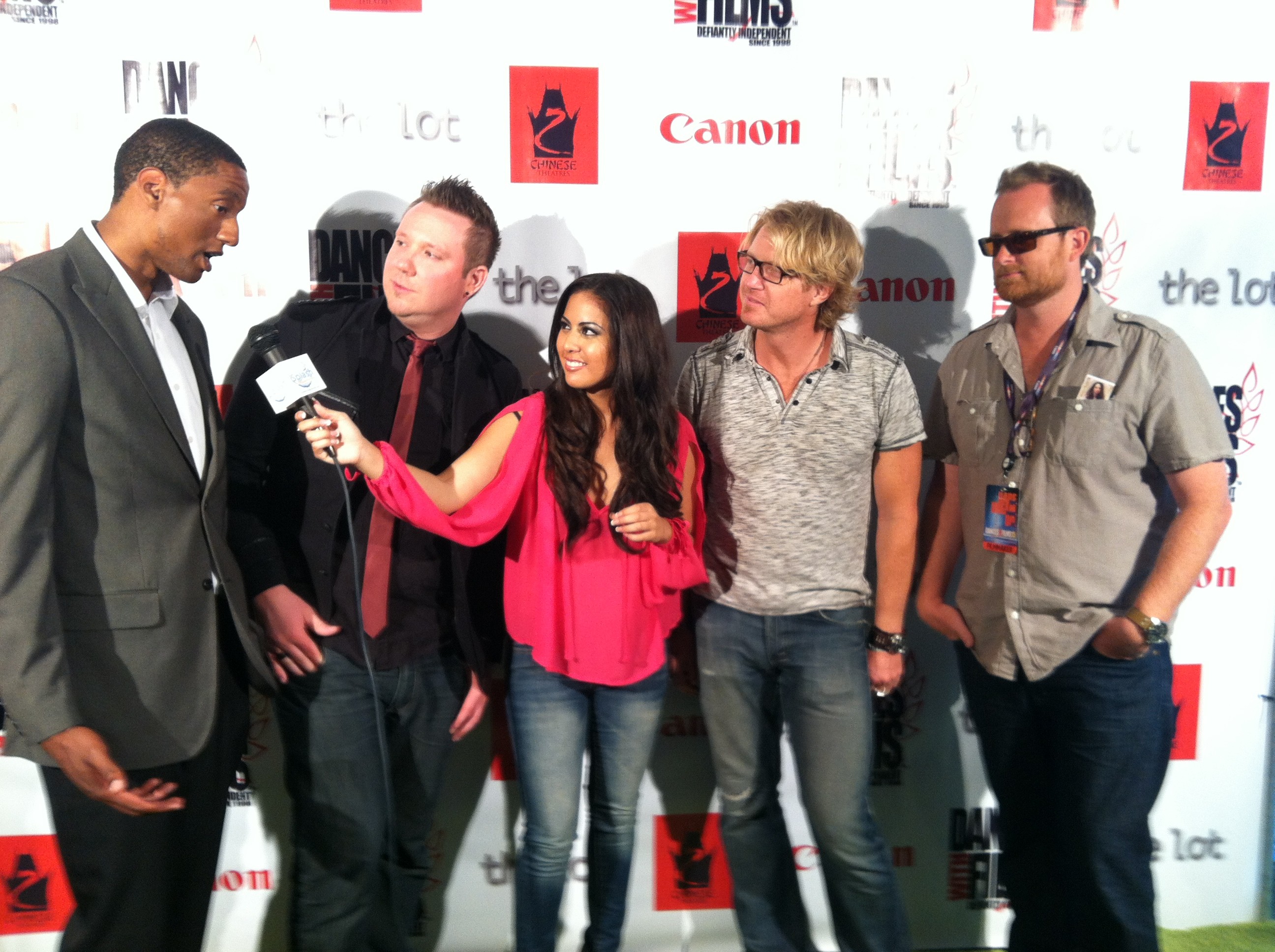 Actor Dee Shiver, Director Brendan Gabriel Murphy, Composer James Emley & Producer Jeff Beard on the Dances With Films press line for 