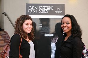 Tiffany Diamond and Kelsey Rude attend the Gen Art Screening Series for 