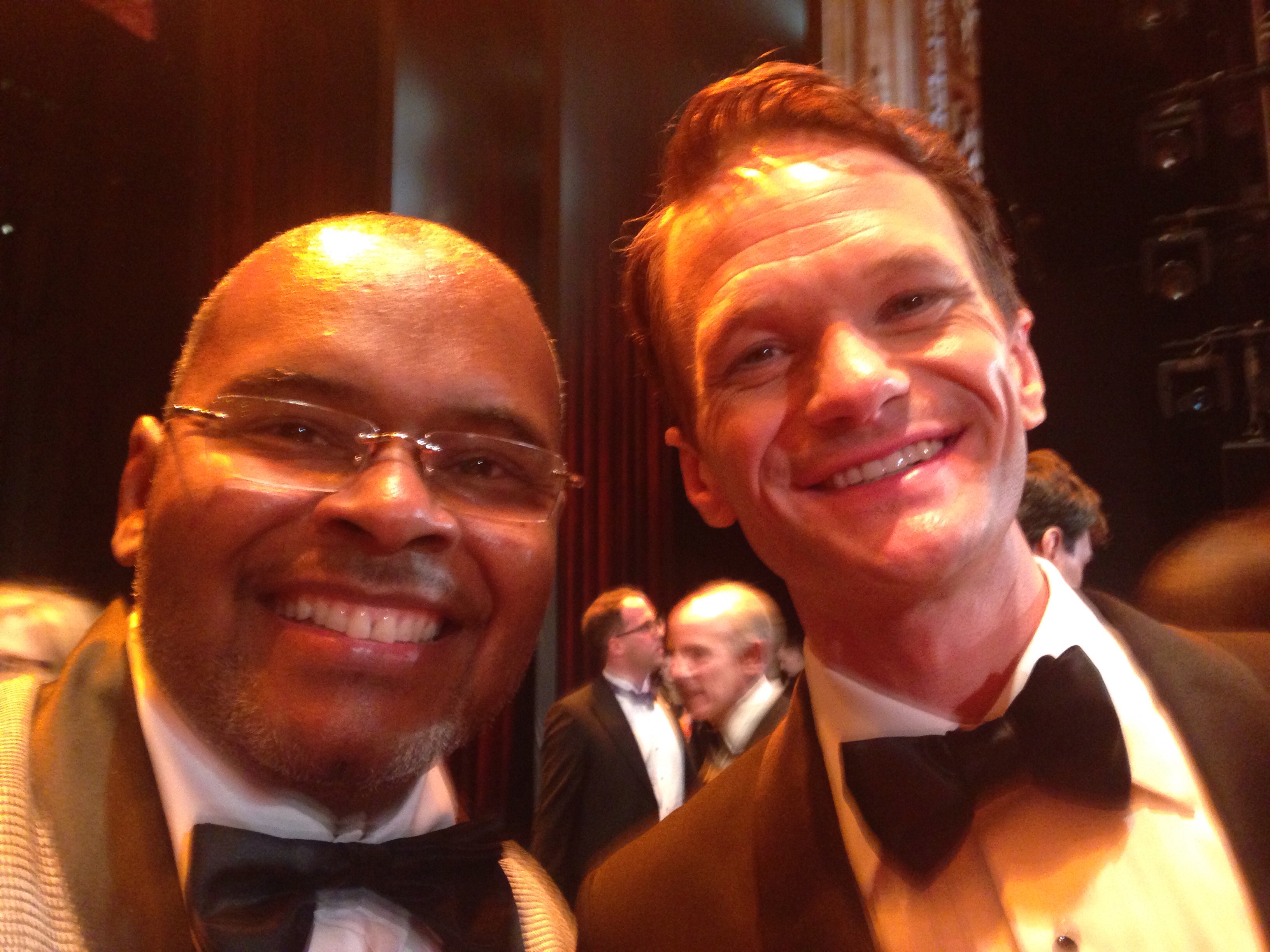 Ron Simons & Neil Patrick Harris Tony Night 2014