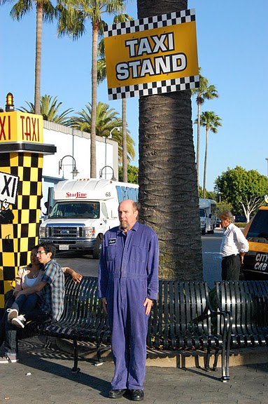 David Fultz promoting My Bloody Wedding at Universal City Walk in California