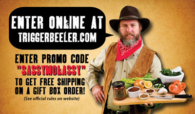 Trigger's Salsa and BBQ sauce ad campaign