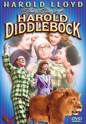 Arline Judge, Ethelreda Leopold, Harold Lloyd, Frances Ramsden and Jackie the Lion in The Sin of Harold Diddlebock (1947)