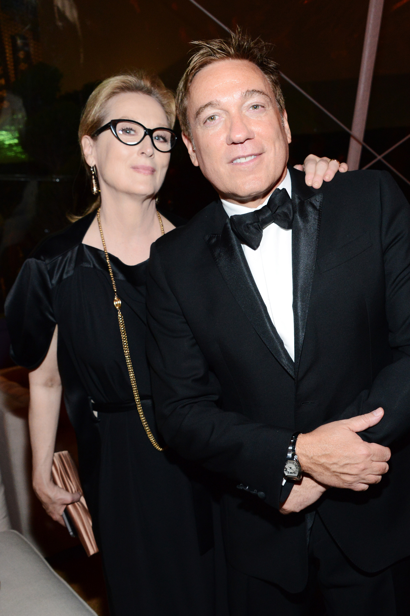 Meryl Streep and Kevin Huvane