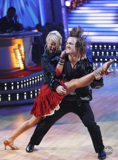 Still of Louie Vito and Chelsie Hightower in Dancing with the Stars (2005)