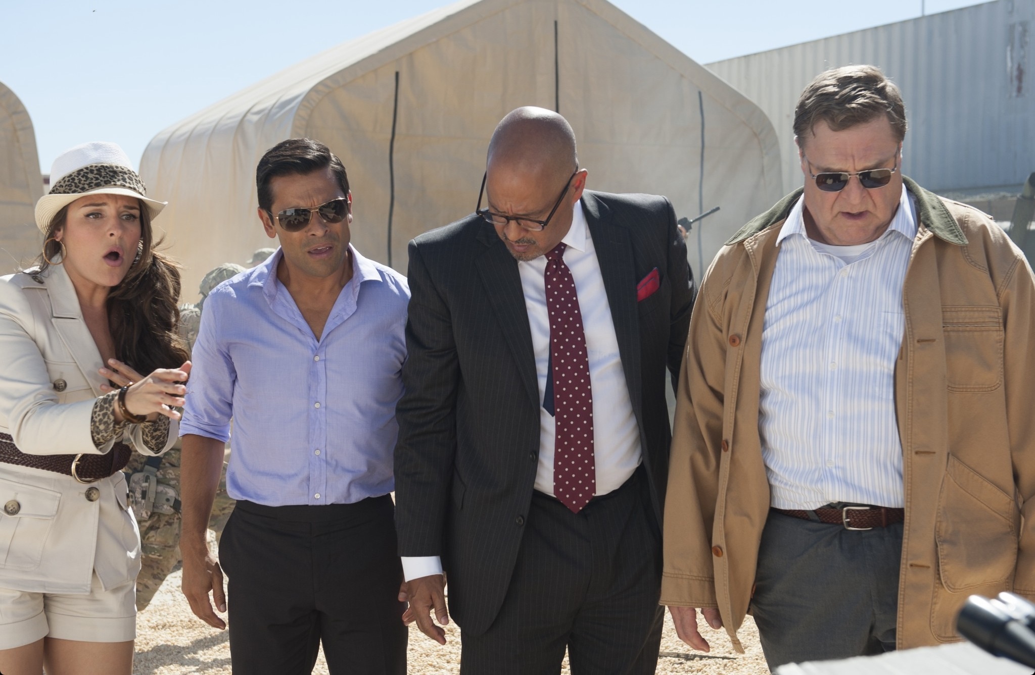 Yara Martinez, Mark Consuelos, Clark Johnson, John Goodman