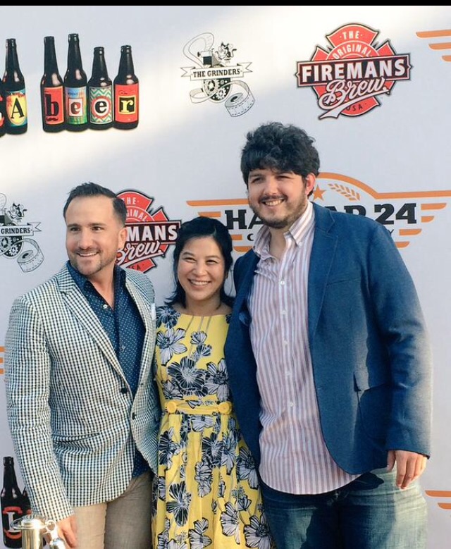 On the L.A. BEER Red Carpet with Brian Rodda & Showrunner Sam Miller