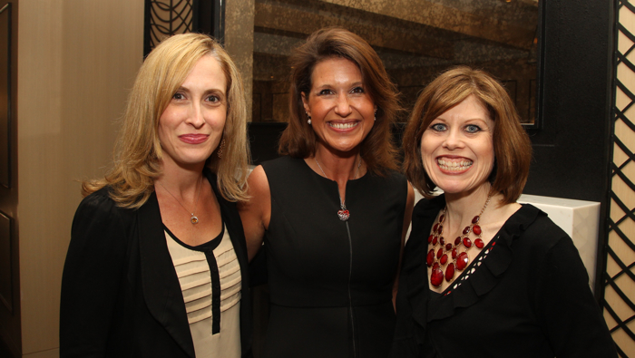 Photo L to R: Michelle Sobrino-Stearns, Publisher of Variety, Sheila Wenzel, and Nancy Brown, American Heart Association CEO; Getty Images