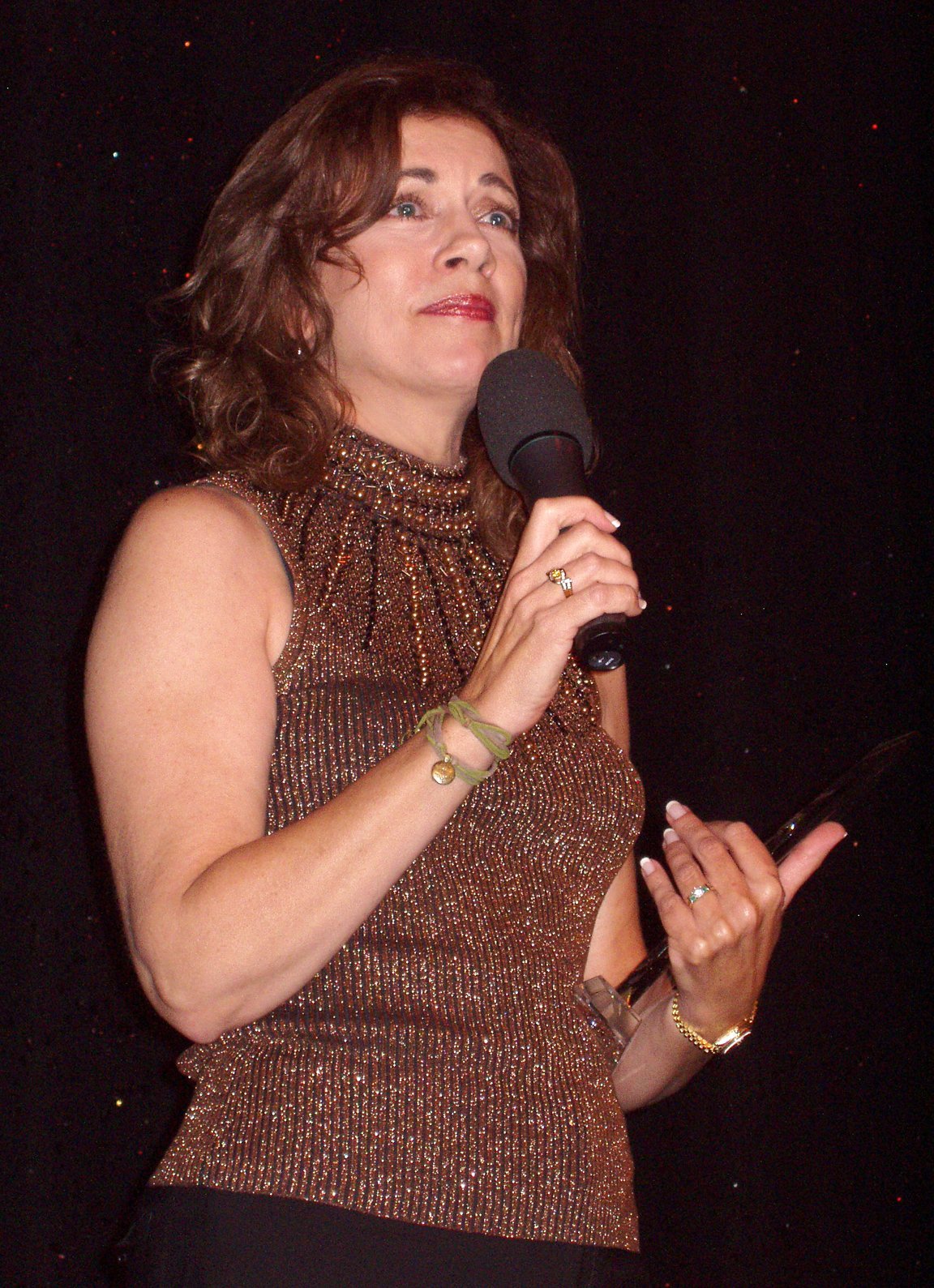 Filmmaker Kathi Carey receives honors at the La Femme Int'l Film Festival 2008 Awards Ceremony for her film 