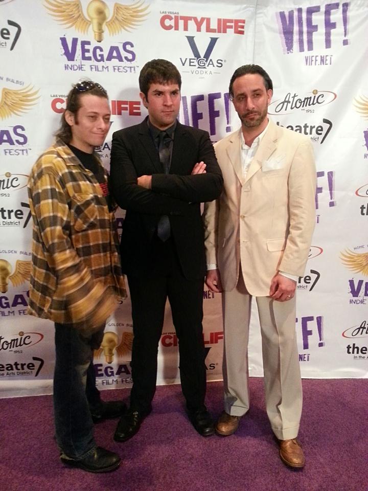 Edward Furlong, Nicholas Gyeney and Bill Sorice arrive at the Las Vegas Independent Film Festival for the Nevada Premiere of 