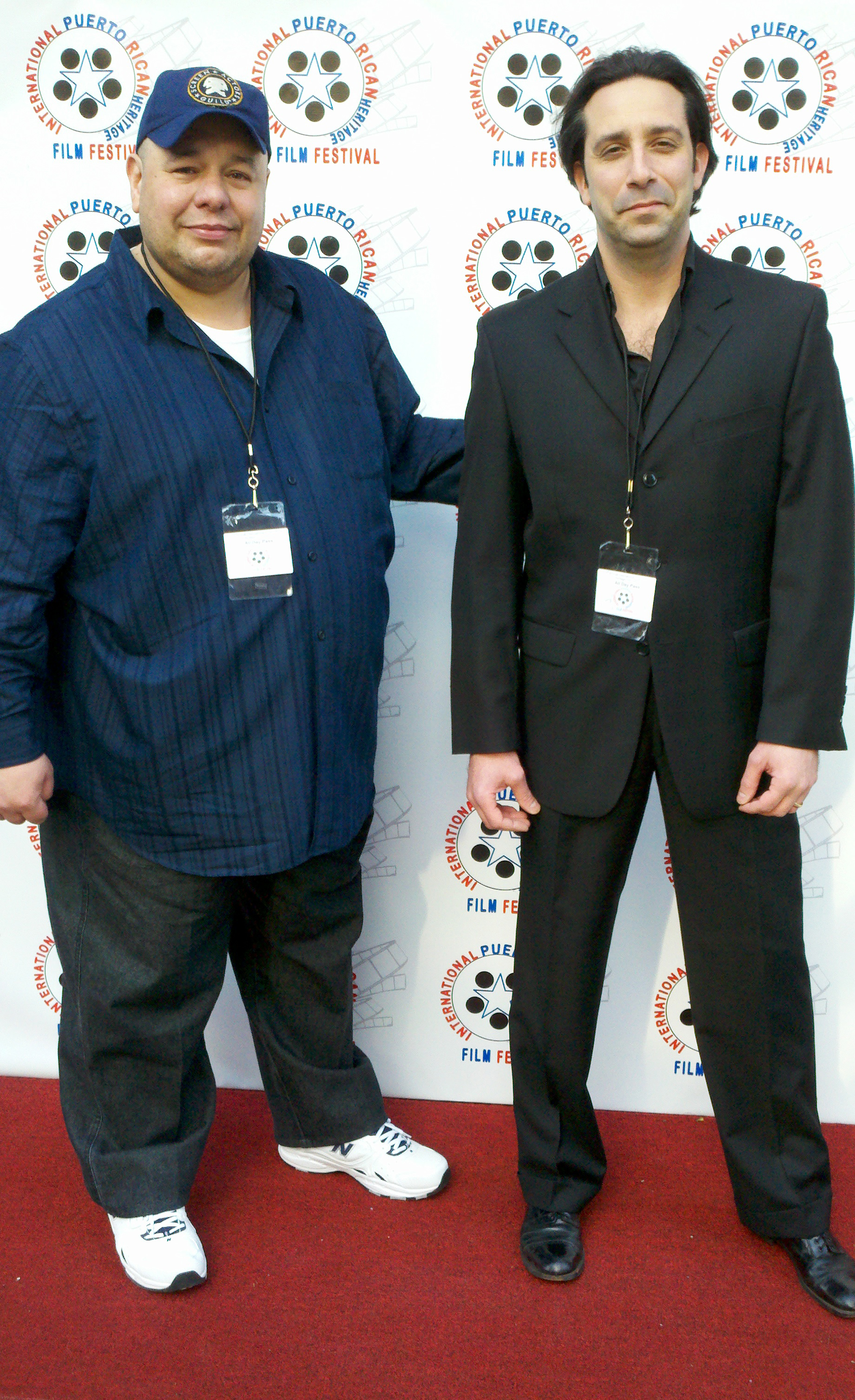 Ricardo Cordero and Bill Sorice at the 1st Annual International Puerto Rican Heritage Film Festival, 2011