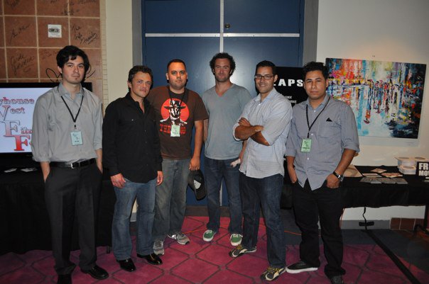 Some of the Lapse team at the Playhouse West Film Festival.