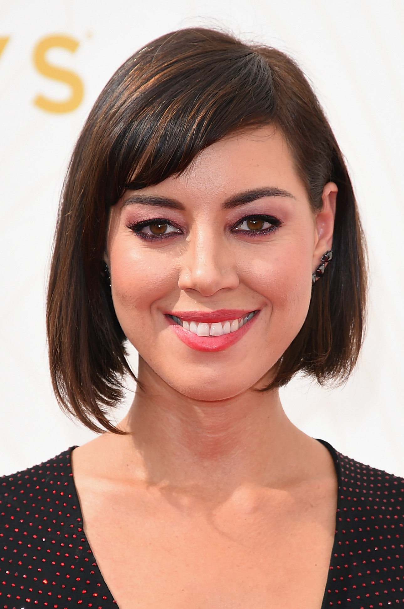Aubrey Plaza at event of The 67th Primetime Emmy Awards (2015)