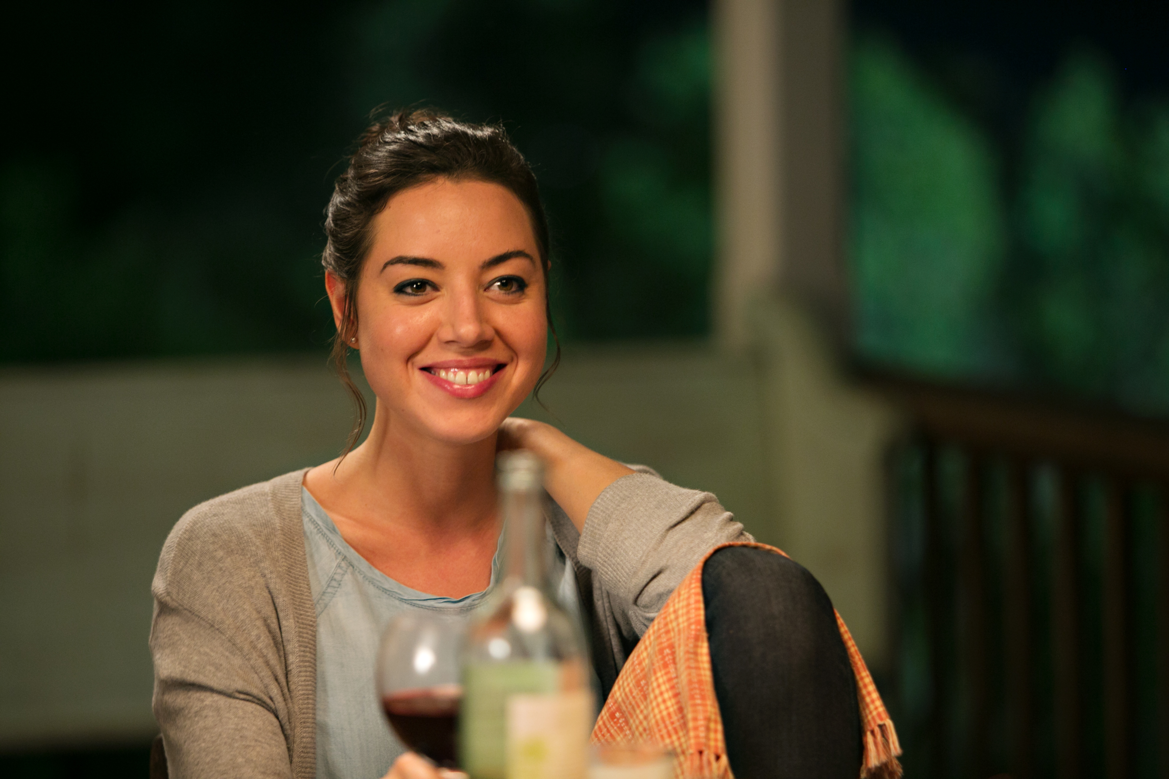 Still of Aubrey Plaza in About Alex (2014)