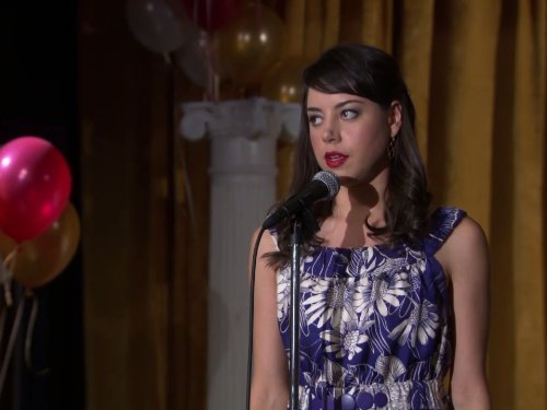 Still of Aubrey Plaza in Parks and Recreation (2009)