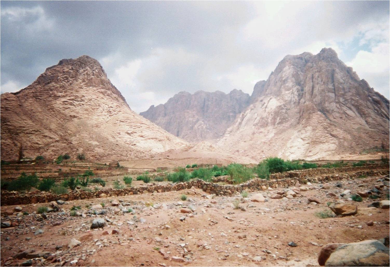 View from Bedouin house, Mount Saint Catherine