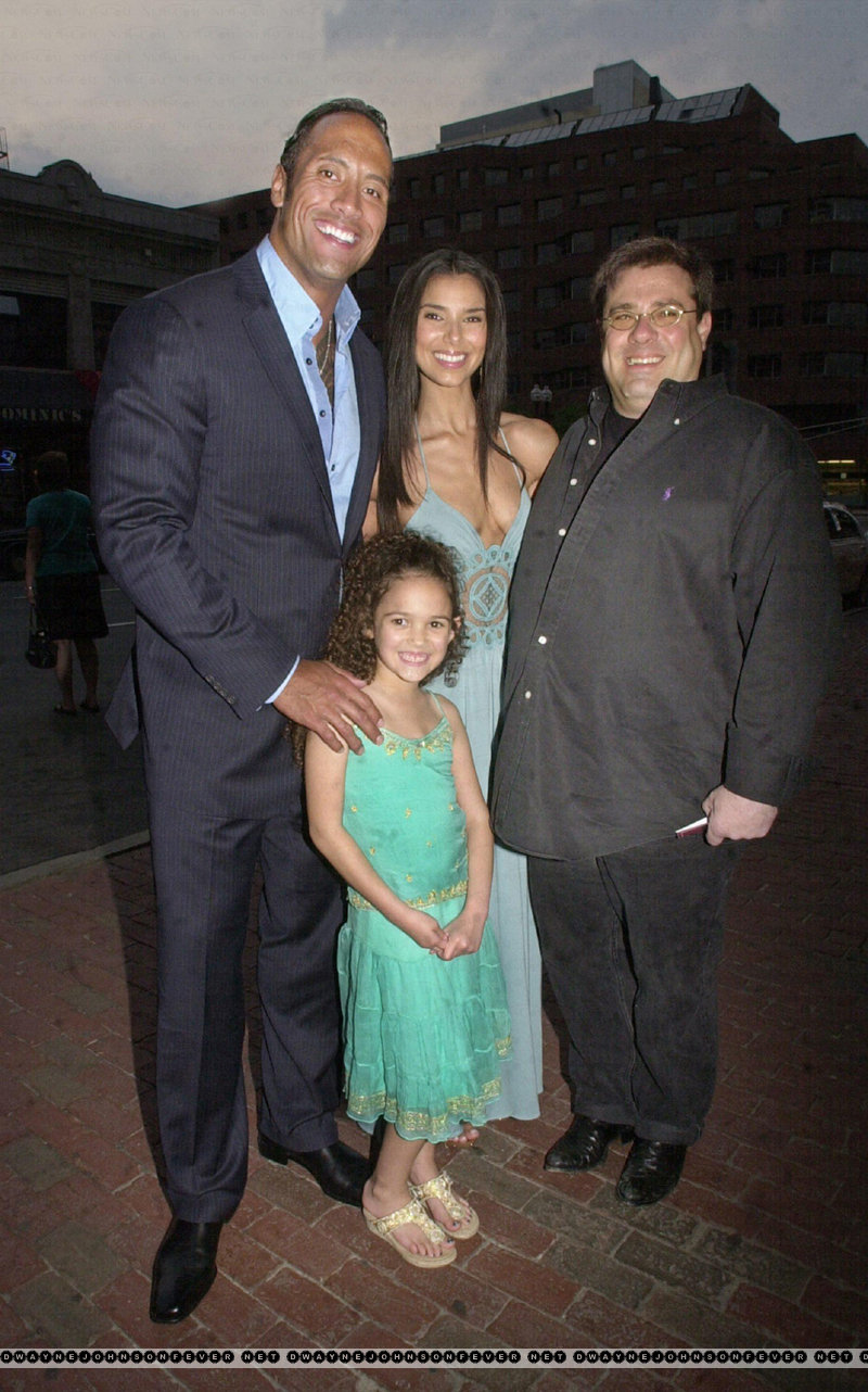 Madison Pettis (front)with Dwayne 