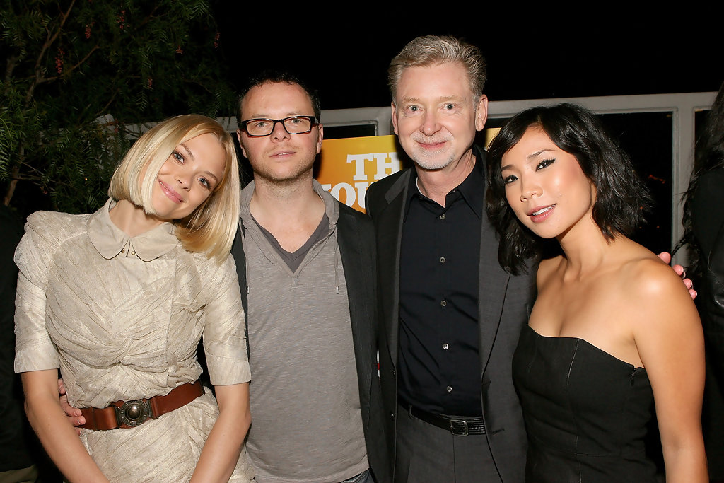 Jaime King, Noah Hawley, Warren Littlefield and Anne Son at event for My Generation