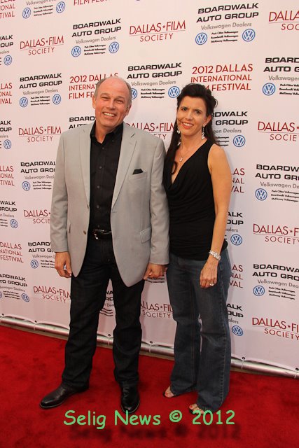Me and my beautiful wife, Tracy at the Dallas International Film Festival Red Carpet Event