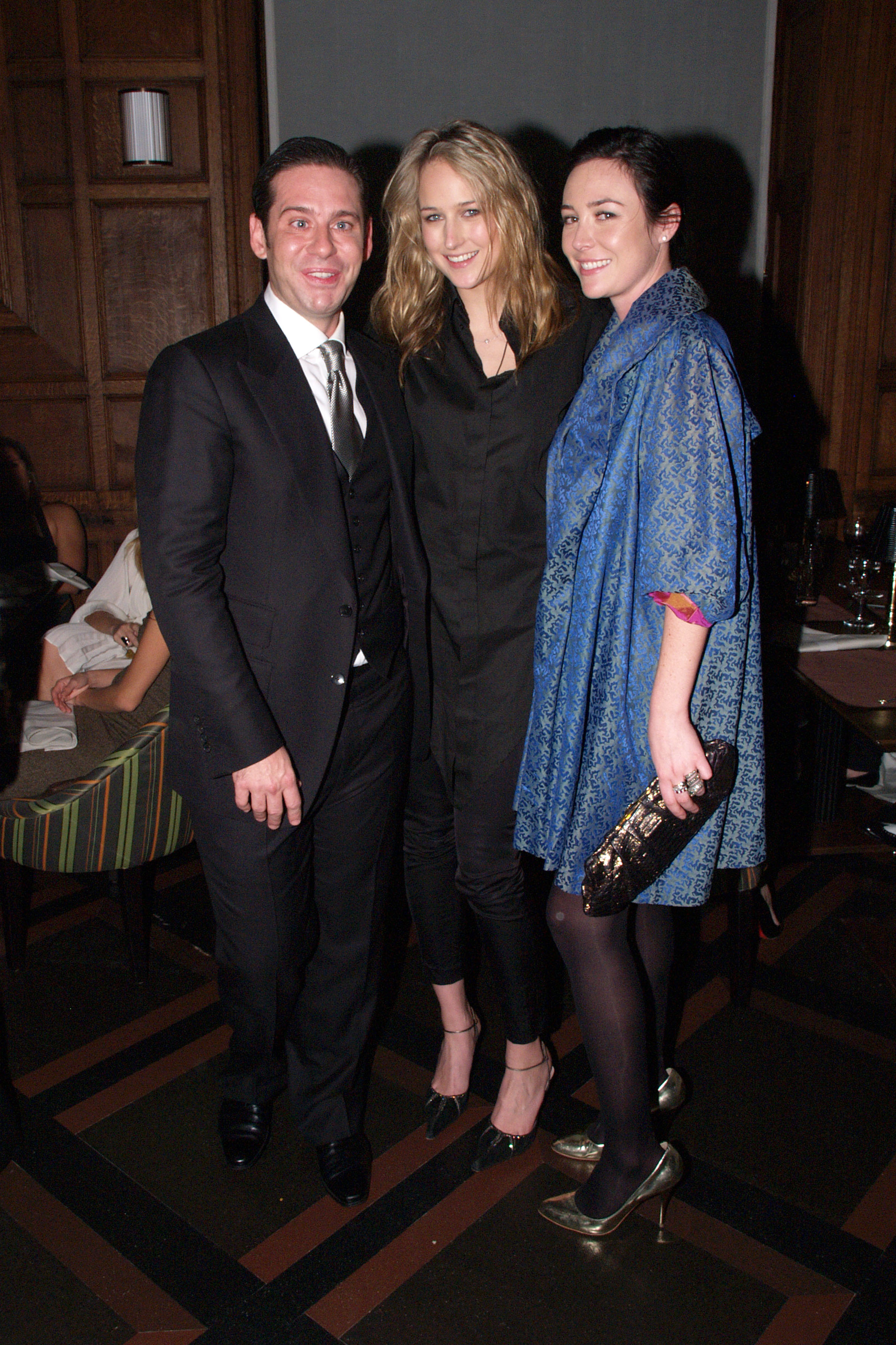 The Edmont Society Affair benefit. From Left: Derek Anderson, LeeLee Sobieski and Tarajia Morrell.