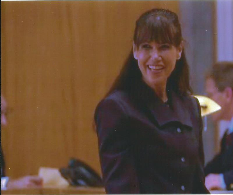 Renee Philly Fishman as Judy the court stenographer in The Good Wife (S1,Ep8) entitled 