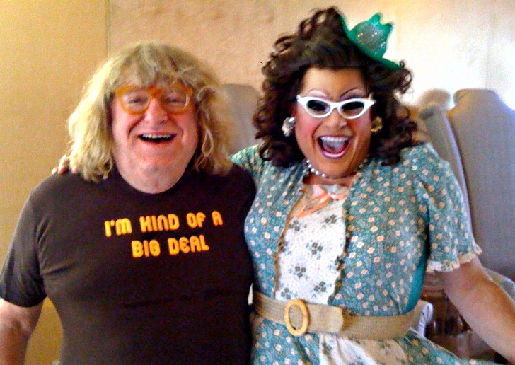 Darron Dunbar as Wenda Watch with Bruce Vilanch