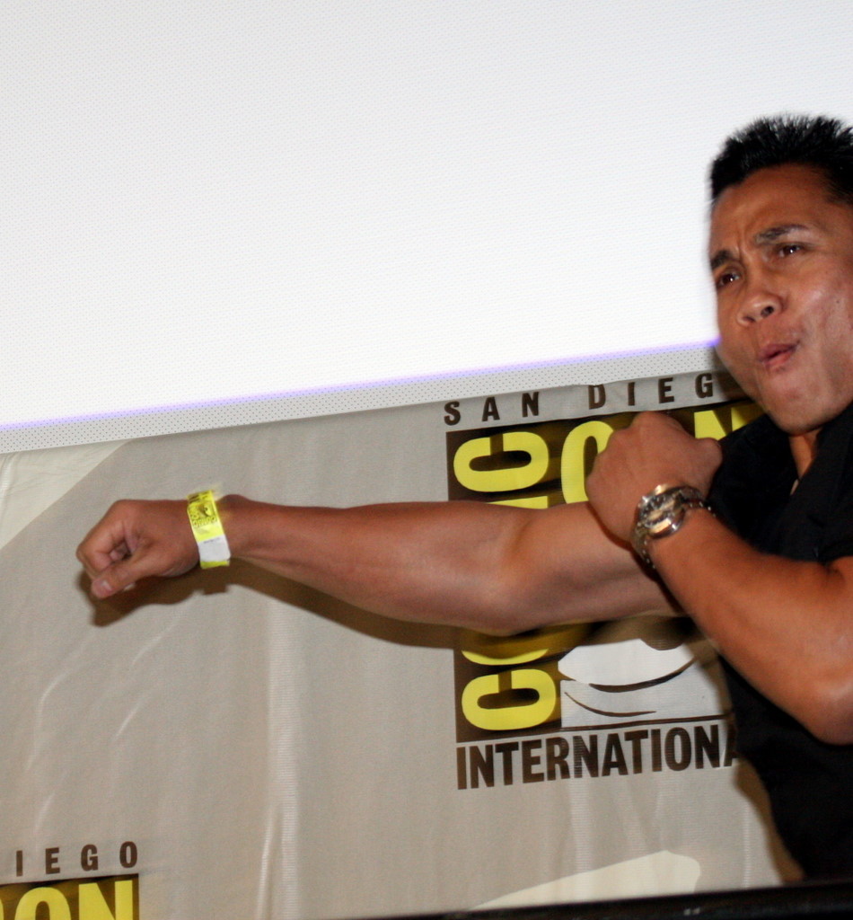 Cung Le at event of Pandorum (2009)