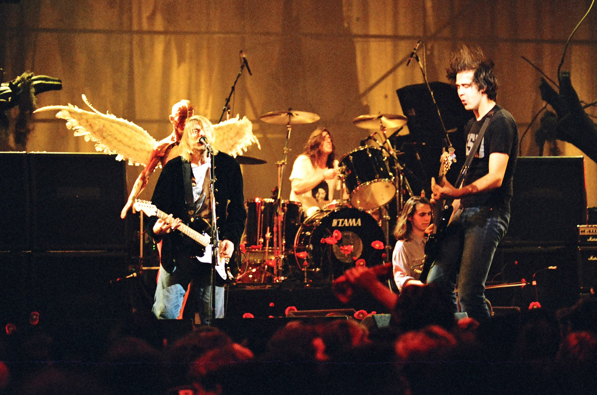 Kurt Cobain, Dave Grohl, Krist Novoselic and Nirvana