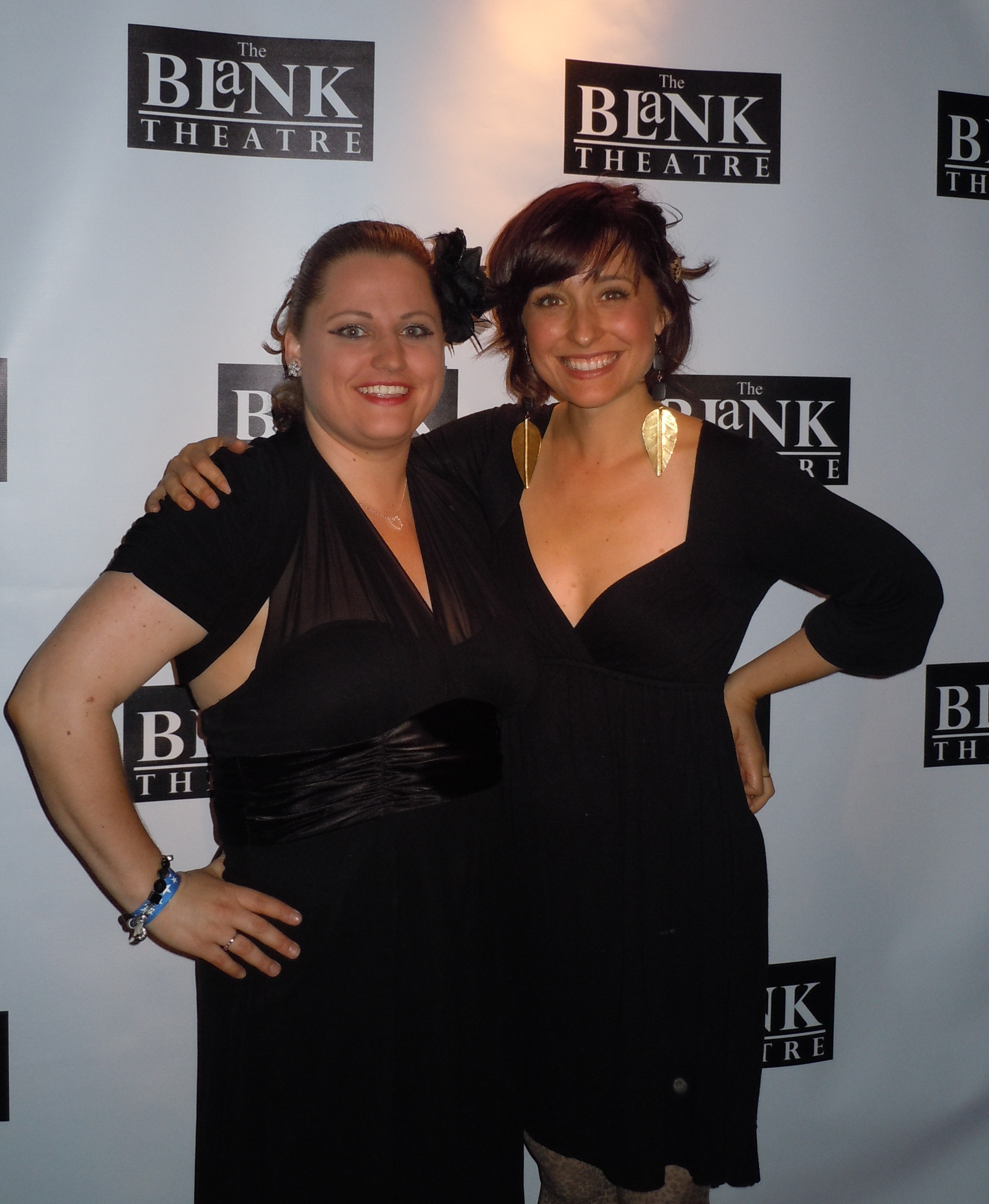 Megan Frances & Allison Mack at the 20th Anniversary of the Young Playwrights Festival Benefit.