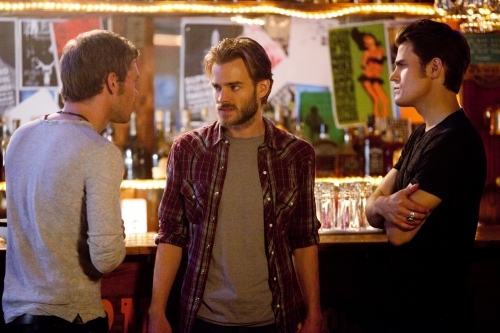 Still of David Gallagher, Joseph Morgan and Paul Wesley in Vampyro dienorasciai (2009)