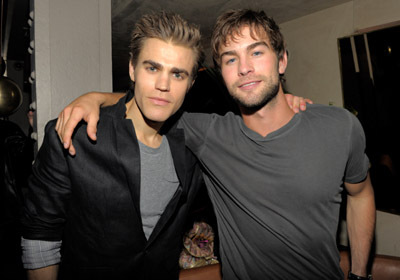 Paul Wesley and Chace Crawford