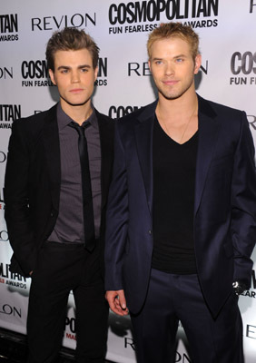 Paul Wesley and Kellan Lutz